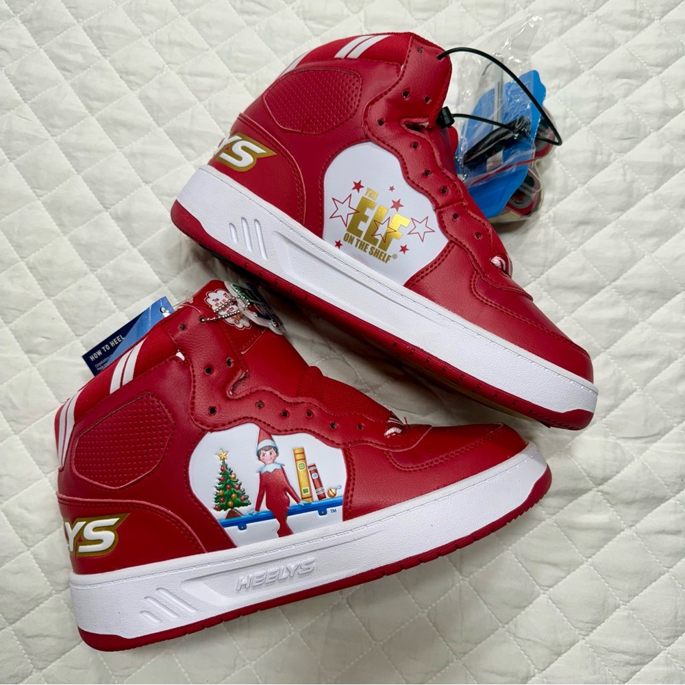 Heelys Red High-Top Sneakers with Graphics